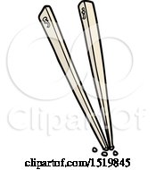 Cartoon Chopsticks by lineartestpilot