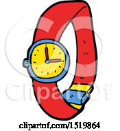 Poster, Art Print Of Cartoon Wrist Watch