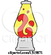Cartoon Retro Lava Lamp