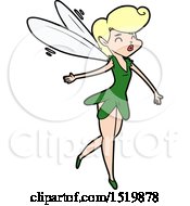 Cartoon Fairy by lineartestpilot