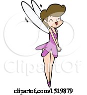 Cartoon Fairy by lineartestpilot