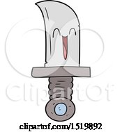 Cartoon Knife by lineartestpilot