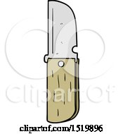 Poster, Art Print Of Cartoon Folding Knife
