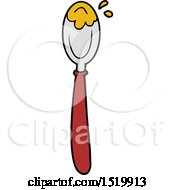 Poster, Art Print Of Cartoon Spoon