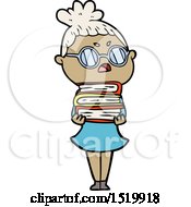 Cartoon Annoyed Woman by lineartestpilot