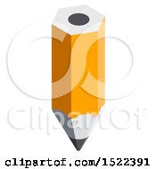 Poster, Art Print Of 3d Isometric Pencil Icon