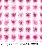 Poster, Art Print Of Valentines Day Background Of Pink Hearts On White