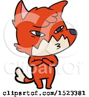 Clever Cartoon Fox