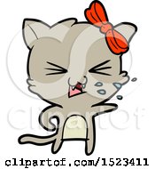 Poster, Art Print Of Cartoon Cat