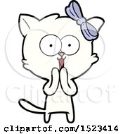 Poster, Art Print Of Cartoon Cat