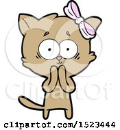 Poster, Art Print Of Cartoon Cat