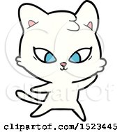 Poster, Art Print Of Cute Cartoon Cat