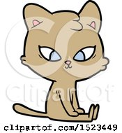 Poster, Art Print Of Cute Cartoon Cat