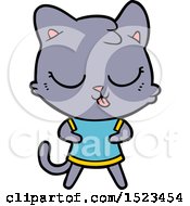 Poster, Art Print Of Cartoon Cat