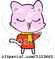 Poster, Art Print Of Cartoon Cat