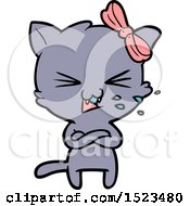 Poster, Art Print Of Cartoon Cat