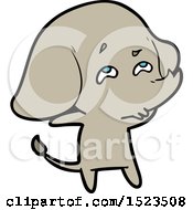 Cartoon Elephant Remembering