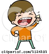 Cartoon Laughing Man