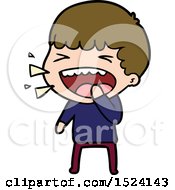 Cartoon Laughing Man