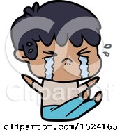 Cartoon Boy Crying