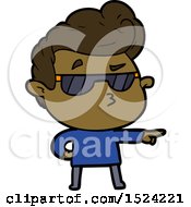 Cartoon Cool Guy