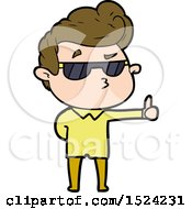 Cartoon Cool Guy