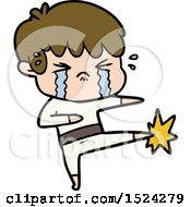 Cartoon Boy Crying