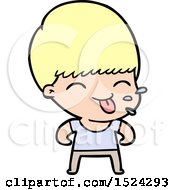 Funny Cartoon Boy