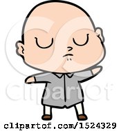 Cartoon Bald Man