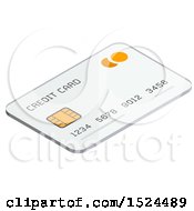 Poster, Art Print Of 3d Isometric Icon Of A Credit Card