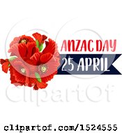 Poster, Art Print Of Red Poppy Flower Anzac Day Design