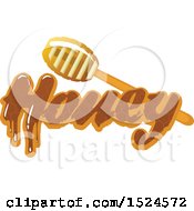 Poster, Art Print Of Honey Dipper And Text
