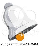 Clipart of a 3d Isometric Bell Icon - Royalty Free Vector Illustration by beboy #COLLC1524613-0058
