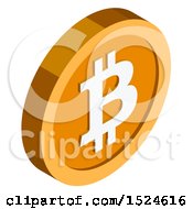 Poster, Art Print Of 3d Isometric Bitcoin Icon