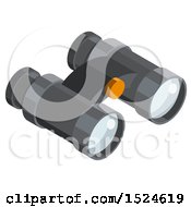 Poster, Art Print Of 3d Isometric Binoculars Icon
