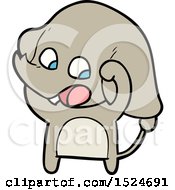 Cute Cartoon Elephant