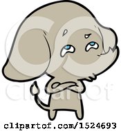 Cartoon Elephant Remembering