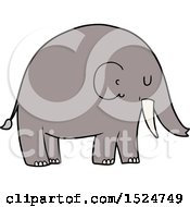 Poster, Art Print Of Cartoon Elephant