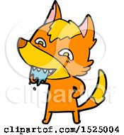 Poster, Art Print Of Fox Drooling