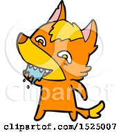 Poster, Art Print Of Fox Drooling