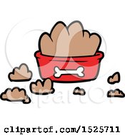 Poster, Art Print Of Cartoon Messy Pet Food