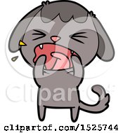 Cute Cartoon Dog Barking