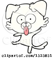 Funny Cartoon Dancing Dog