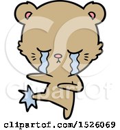 Cartoon Bear Crying