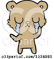Poster, Art Print Of Crying Cartoon Bear