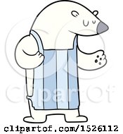 Poster, Art Print Of Cartoon Polar Bear Chef