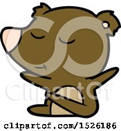 Happy Cartoon Bear