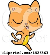 Poster, Art Print Of Cartoon Cat Running