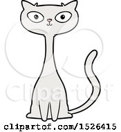 Poster, Art Print Of Cartoon Cat