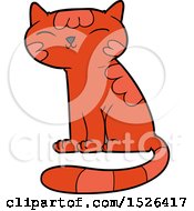 Poster, Art Print Of Cartoon Cat